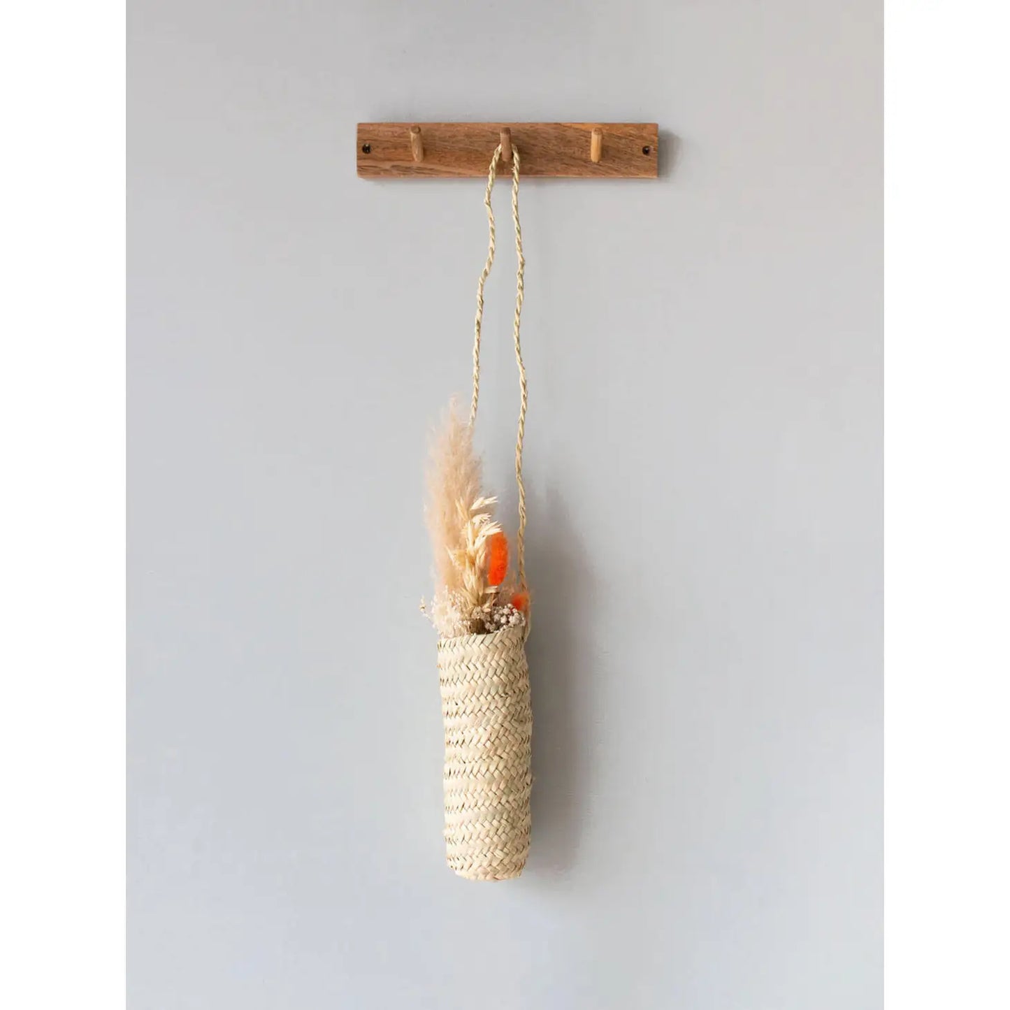 Slim Hanging Dried Flower Basket