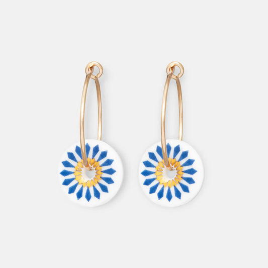 Blue Riley Earrings