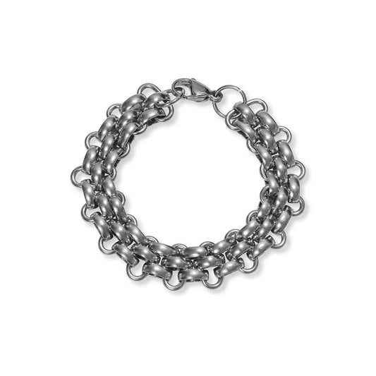 Knit Bracelet | Silver