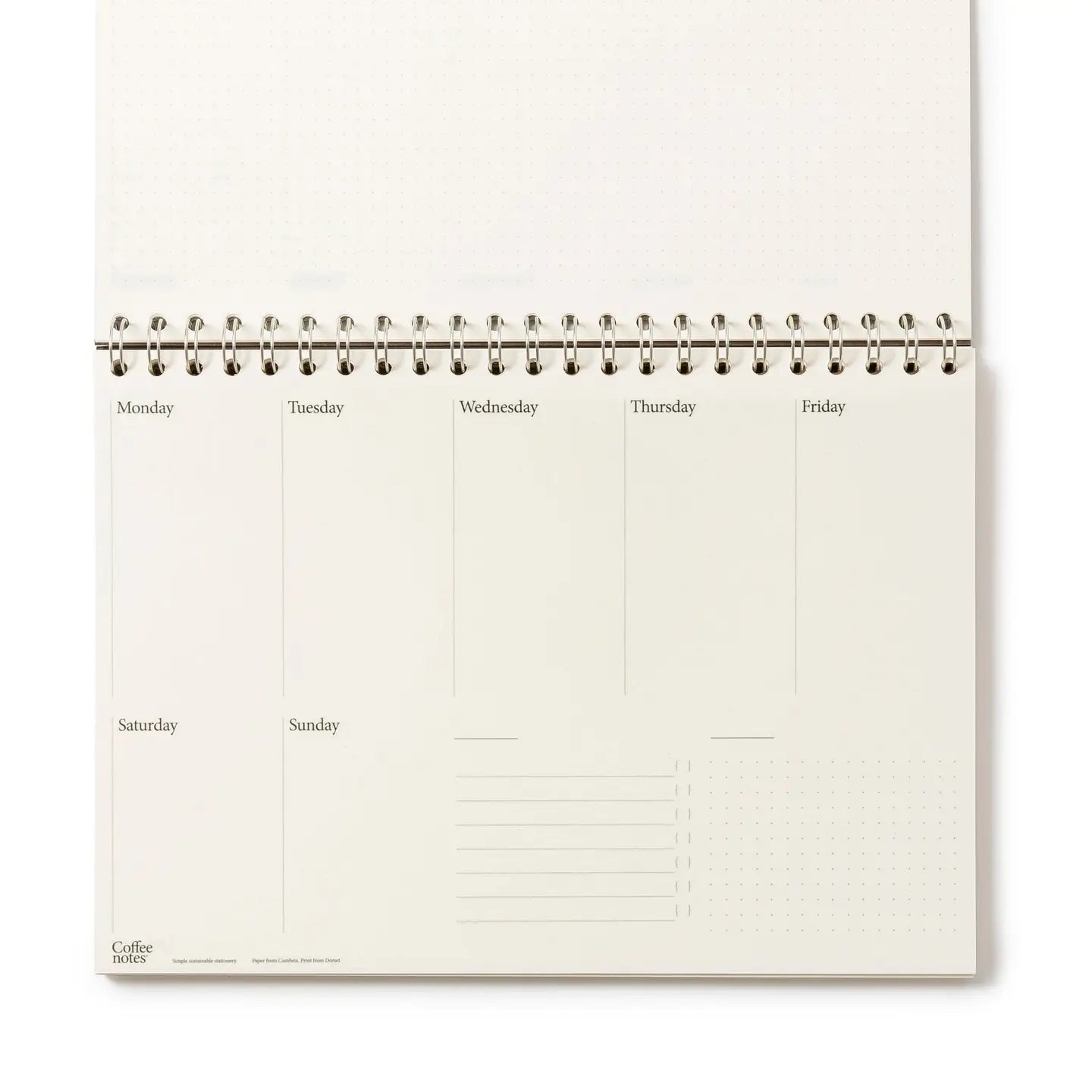 Weekly Planner | Grounds