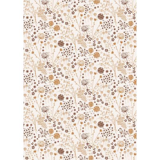 Gift wrap roll | Autumn Flowers