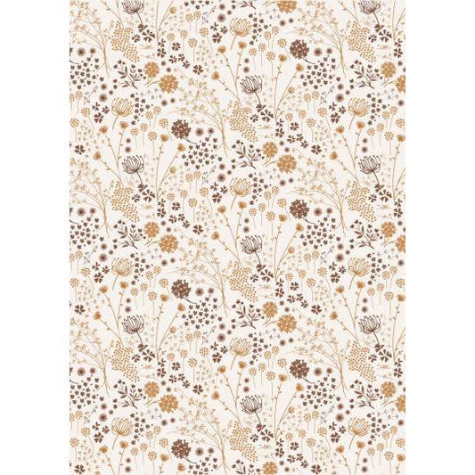 Gift wrap roll | Autumn Flowers