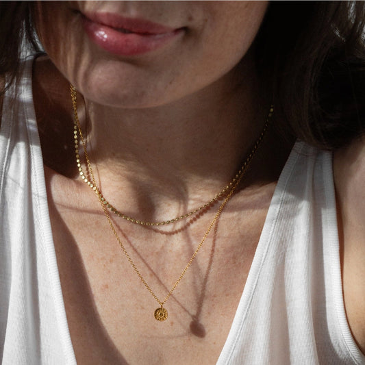 Gold Coin Necklace