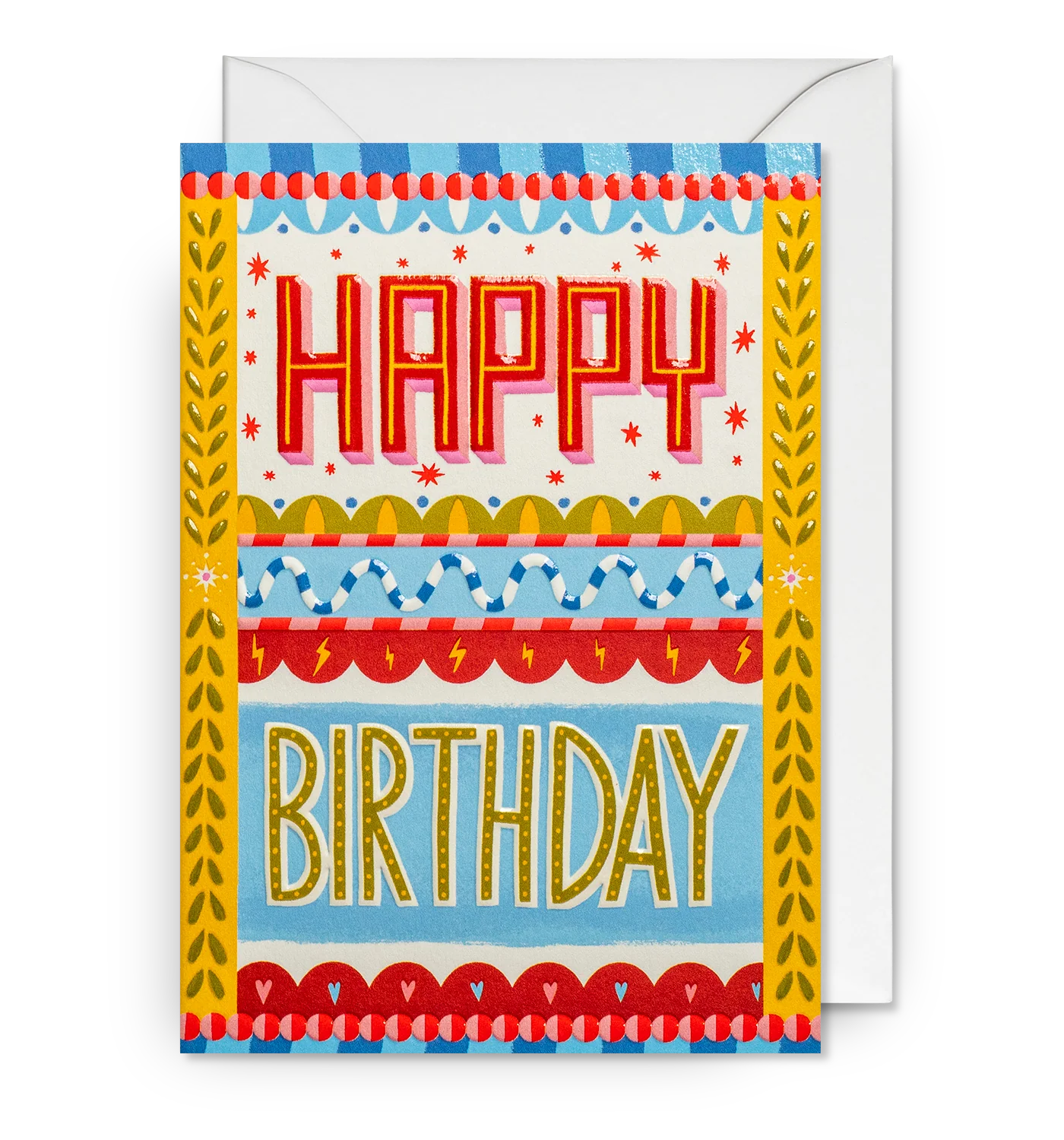 Happy Birthday Patterned