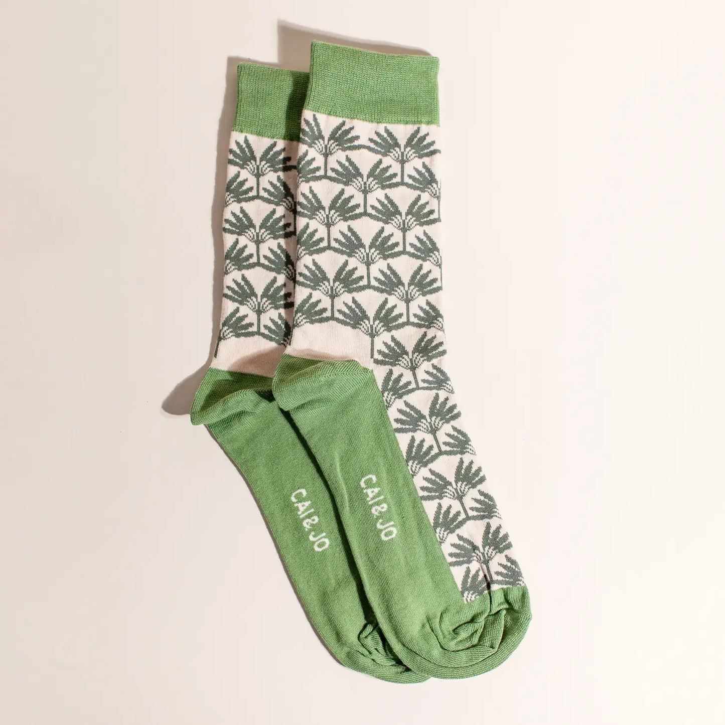 Palm Leaf Socks