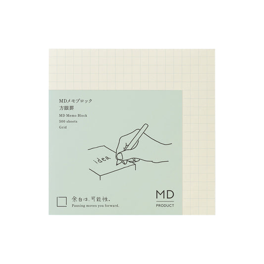 MD Block Memo Pad | Grid