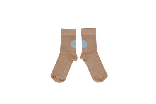 Socks | graphic shape | sand