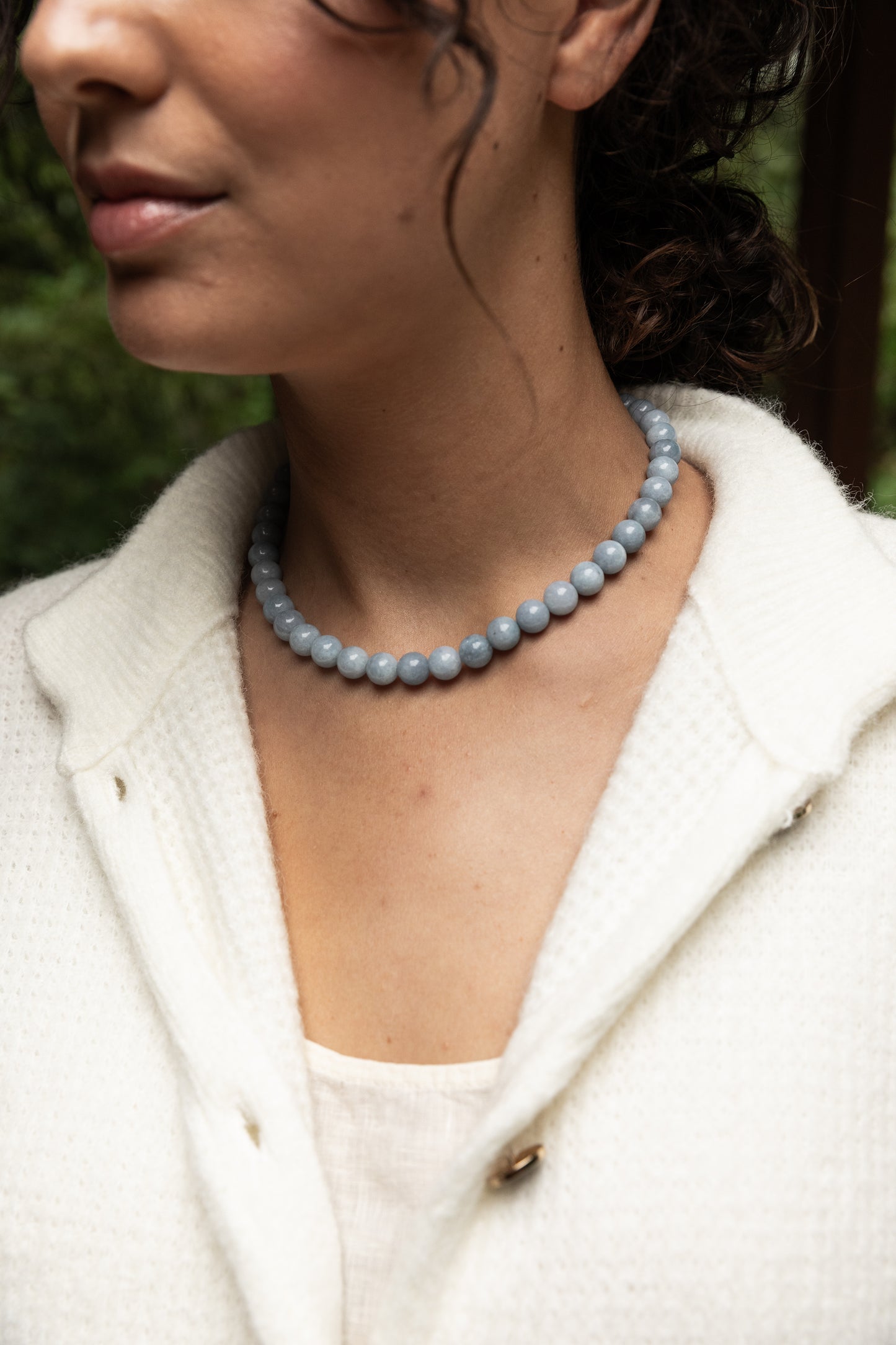 Necklace | sky blue