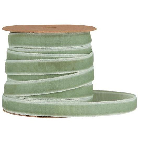 Velvet Ribbon | Dusty Green