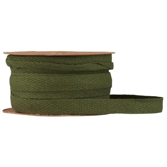 Cotton Ribbon Moss Green