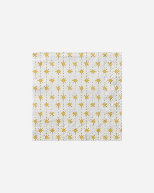 Napkins Golden Star