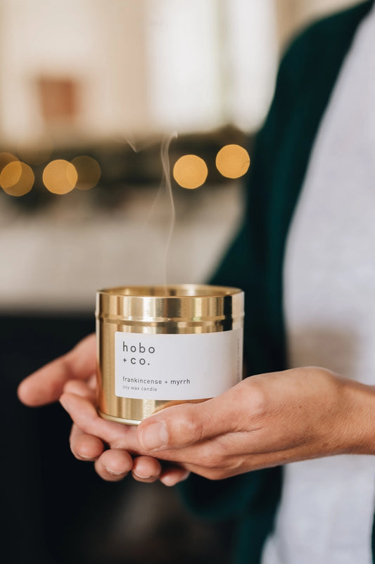 Frankincence + Myrrh Soy Candle