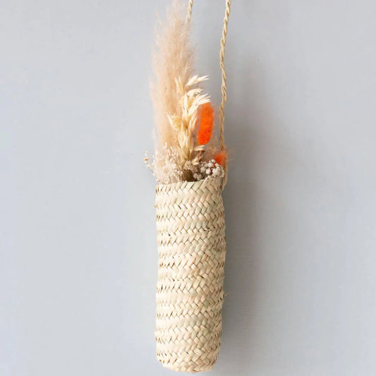 Slim Hanging Dried Flower Basket