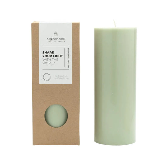 Pillar Candle 20cm | Green