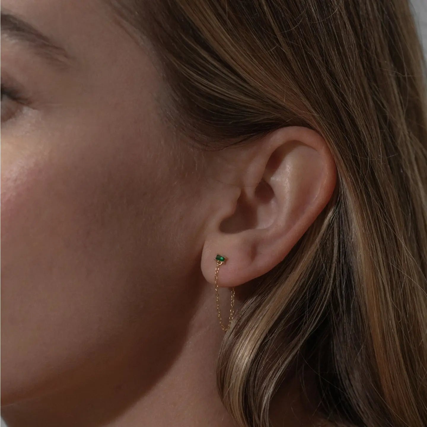 Ilena Crystal Chain Earrings