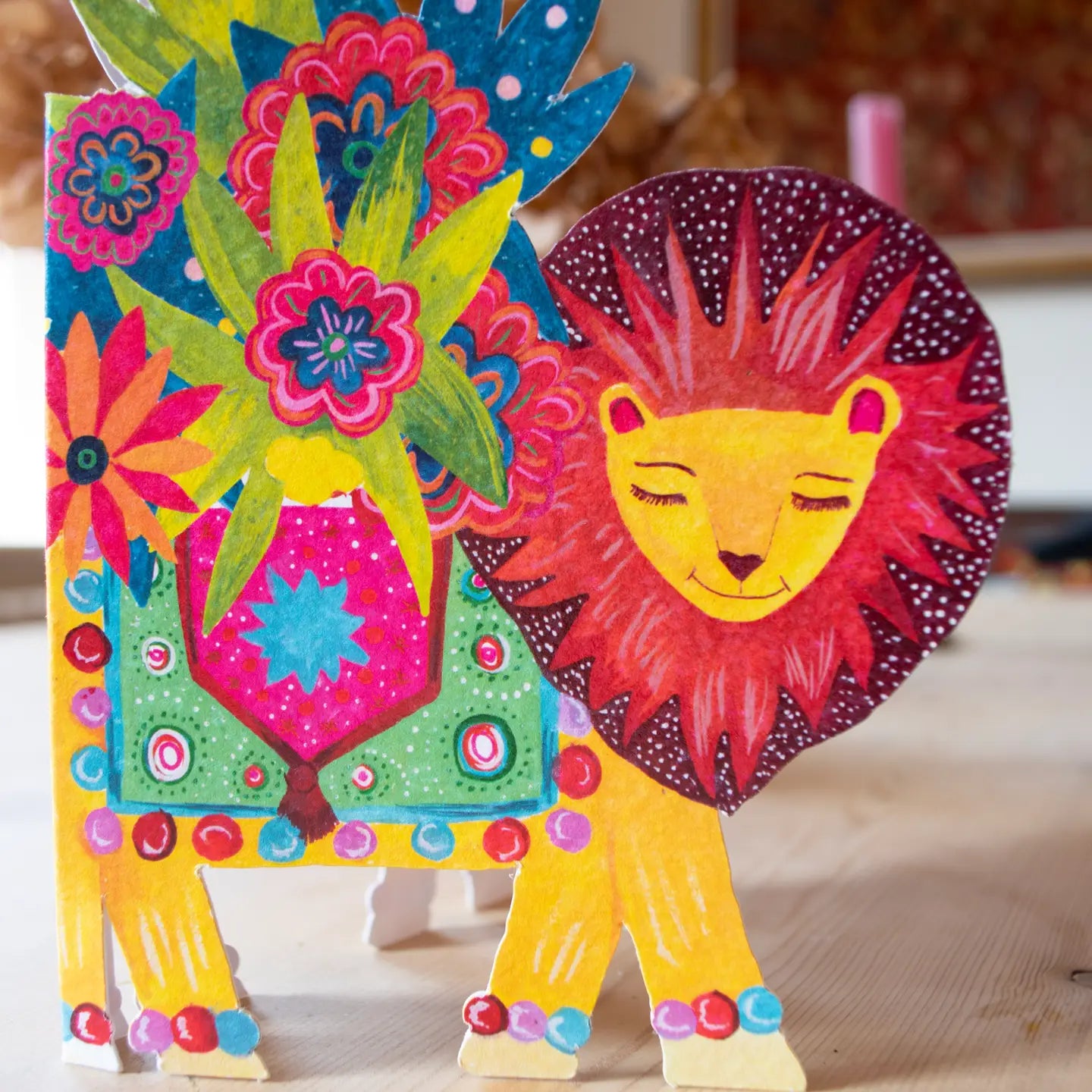 Lion Parade Die-cut