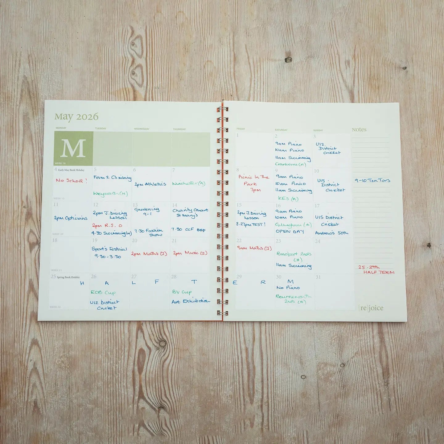 Monthly Planner 2026 | Almond