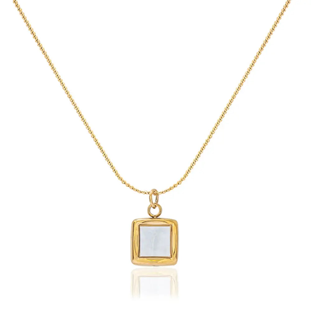 Bowie Pearl Necklace | Gold