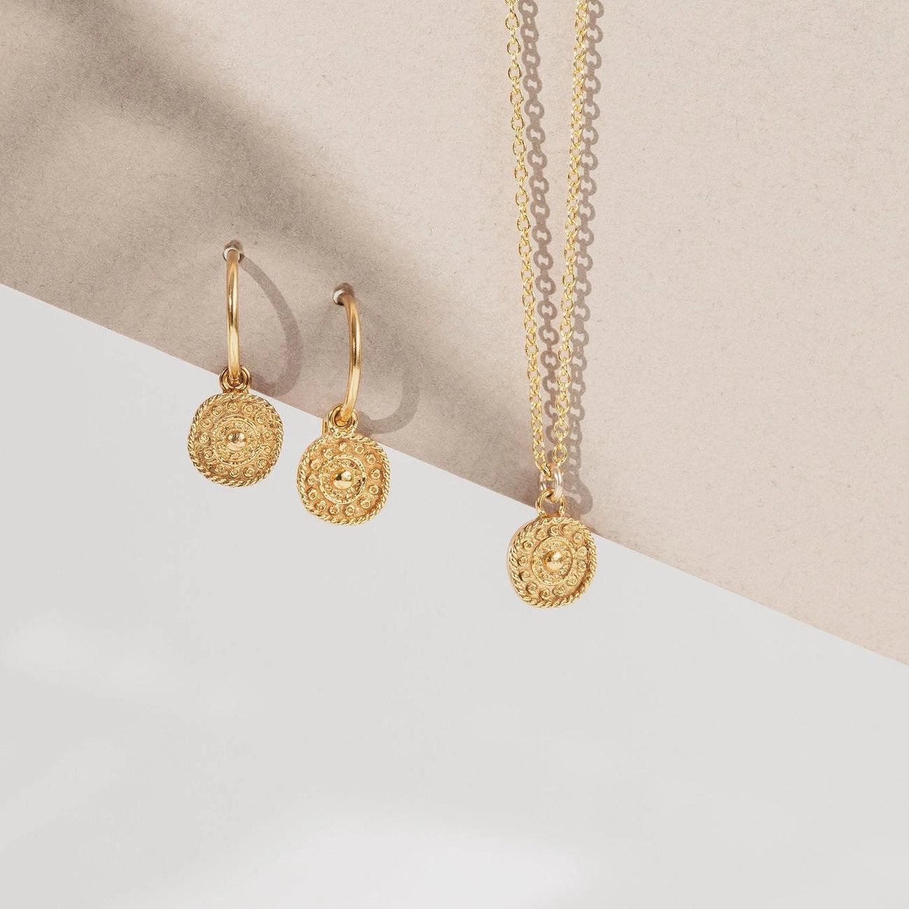 Gold Coin Necklace