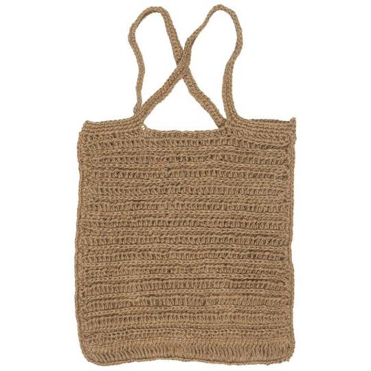 Crochet Jute Bag Natural