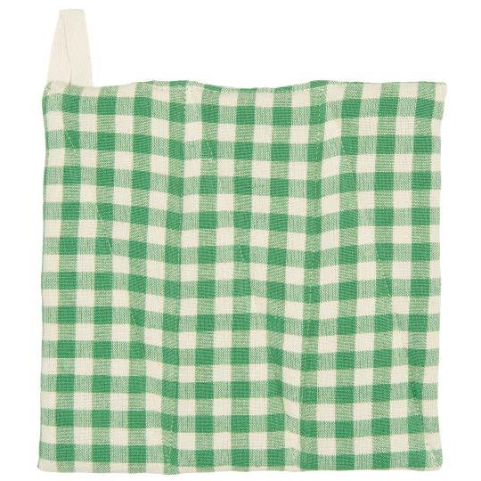 Pot Holder Green Check