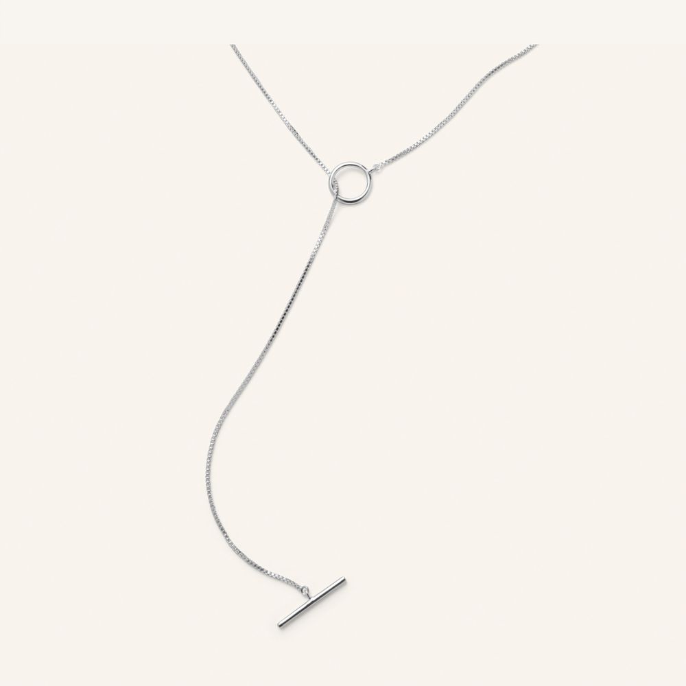 Hope Necklace | Silver-plated Brass