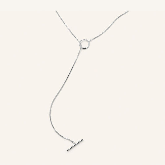 Hope Necklace | Silver-plated Brass