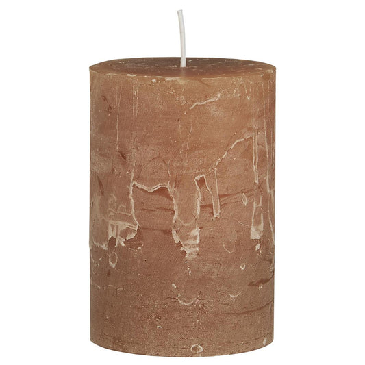 Rustic Candle Honey 10cm