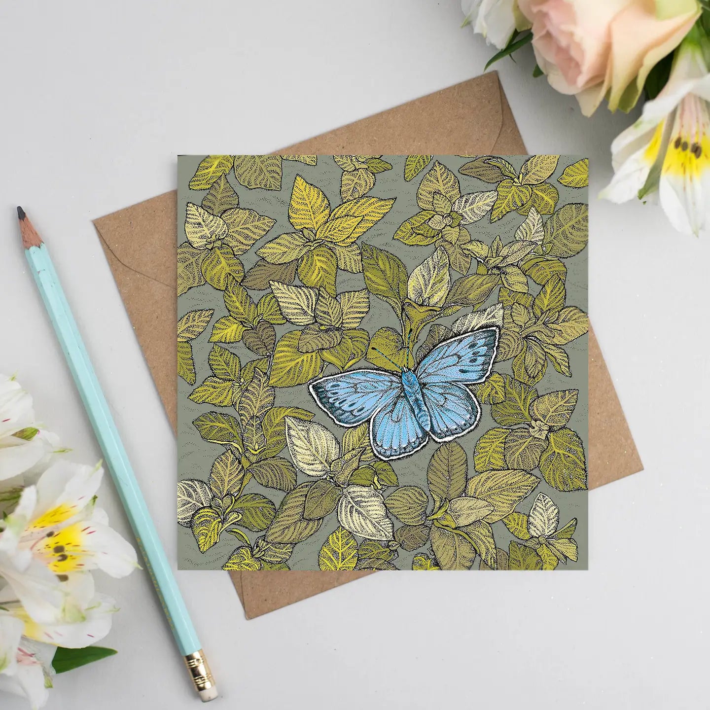 Large Blue Butterfly