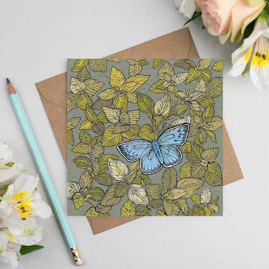 Large Blue Butterfly