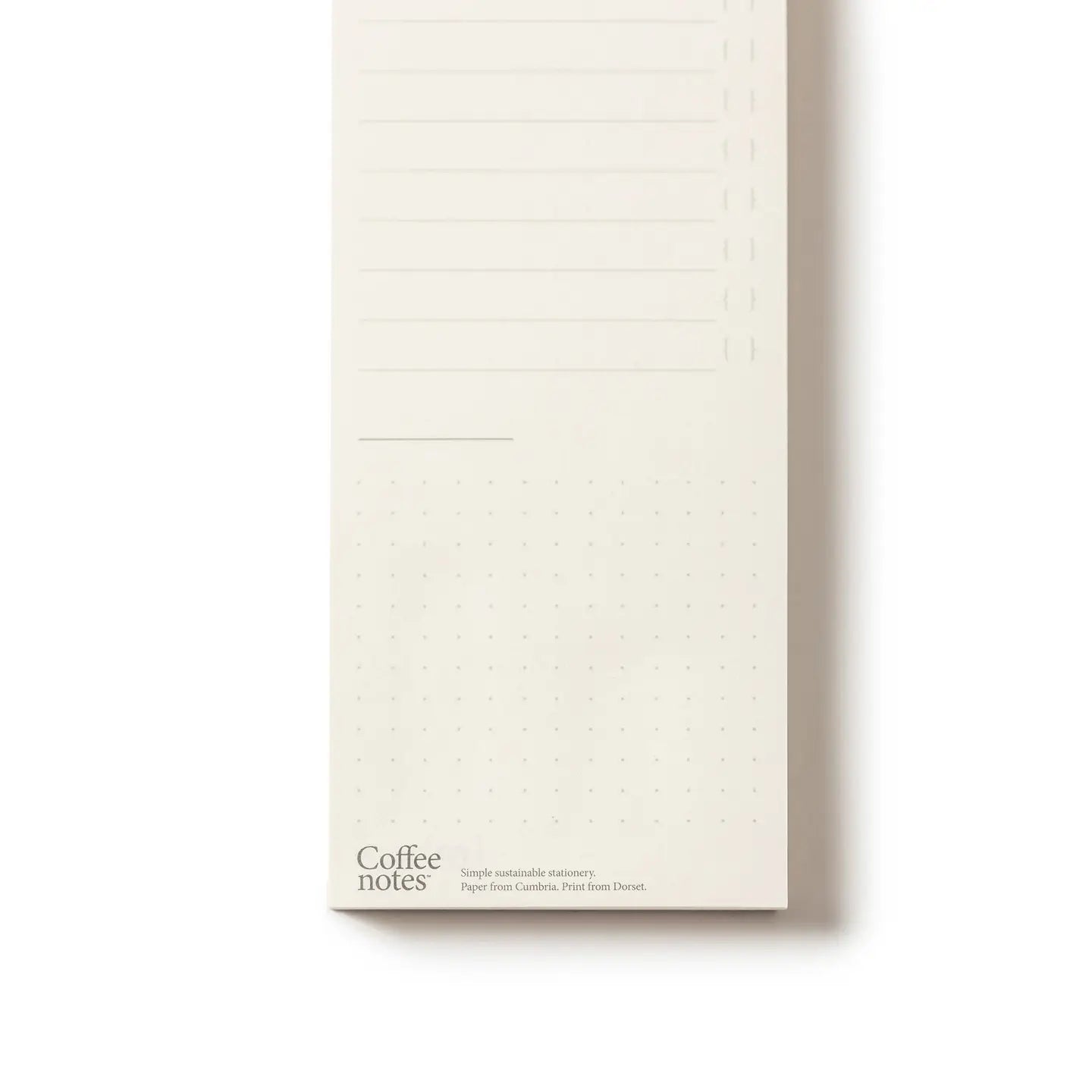 Tall List Pad | Grounds