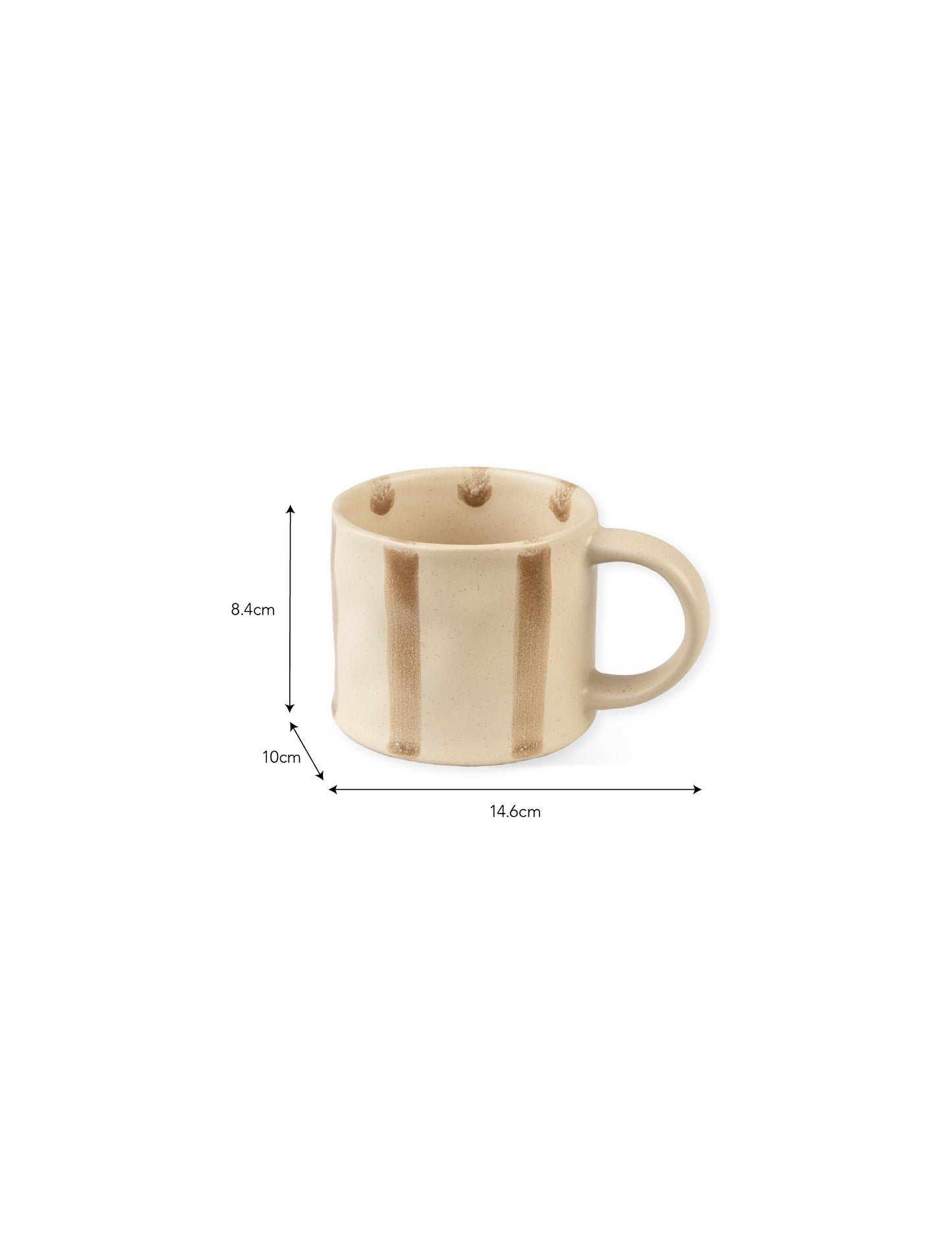 Striped Mug | Truffle
