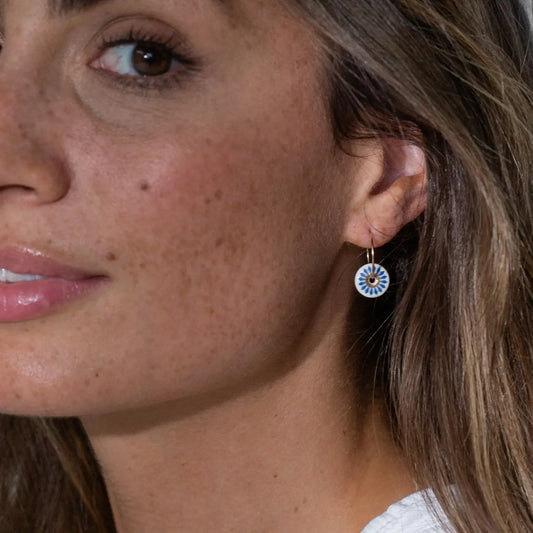 Blue Riley Earrings