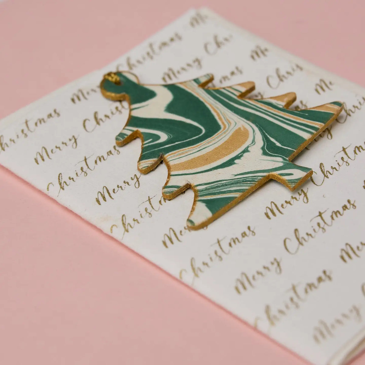 Keepsake Ornament Greeting Card - Merry Christmas