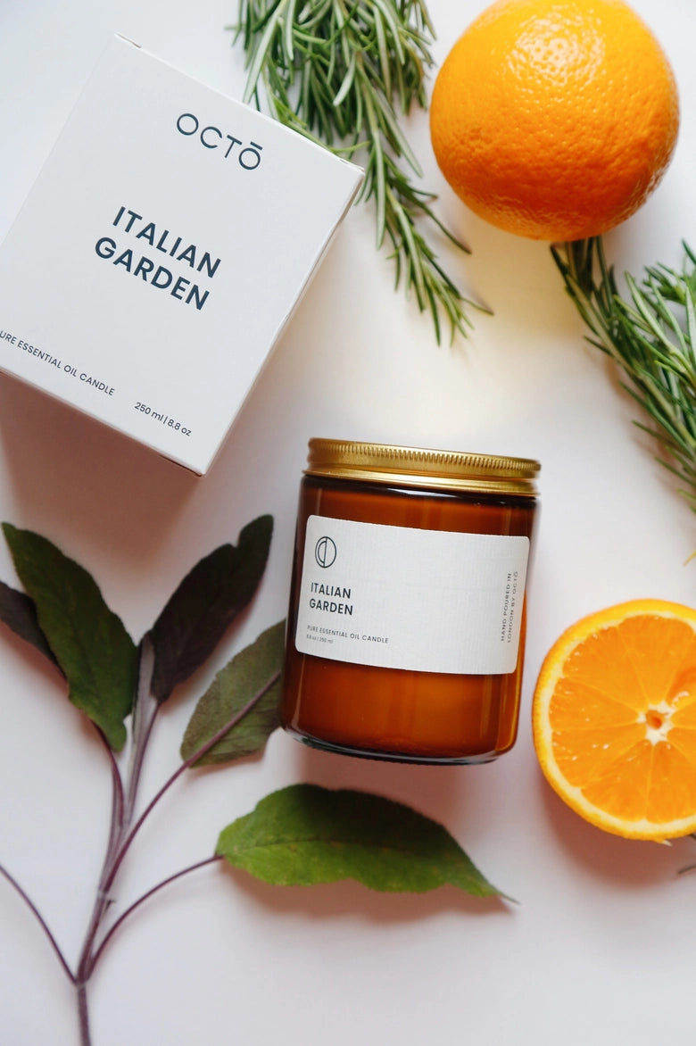 Italian Garden Candle (Orange + Rosemary + Sage) 250ml