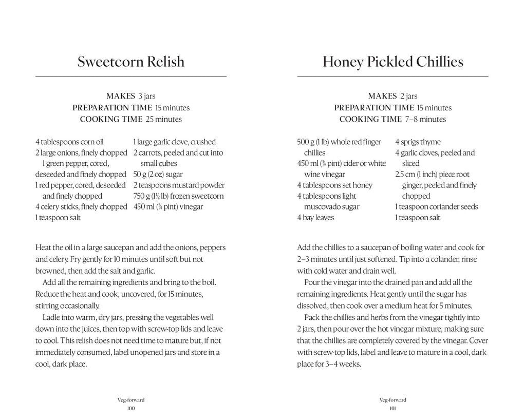 Recipes for Pickling and Preserving