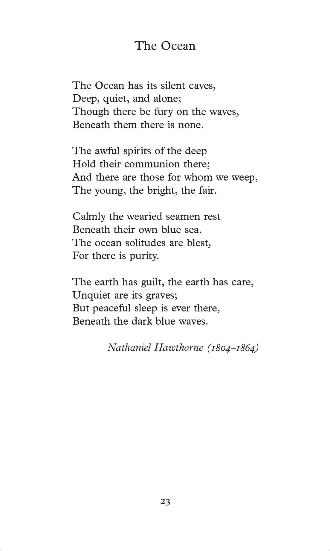 Poems of the Sea