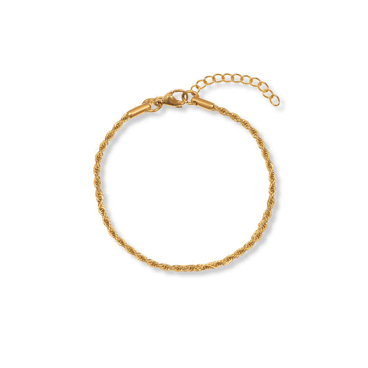 Delicate Rope Bracelet | Gold