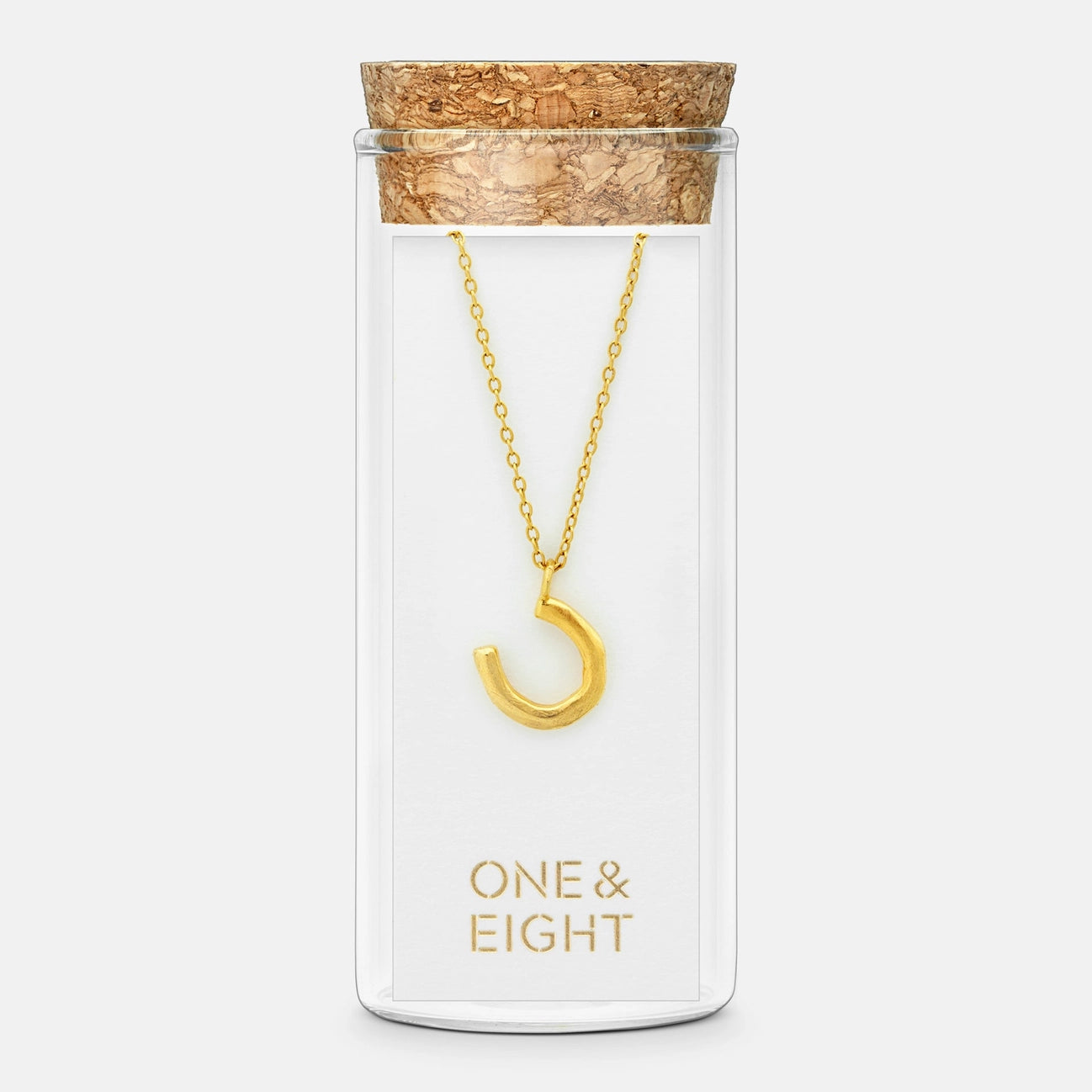 Gold Horseshoe Necklace