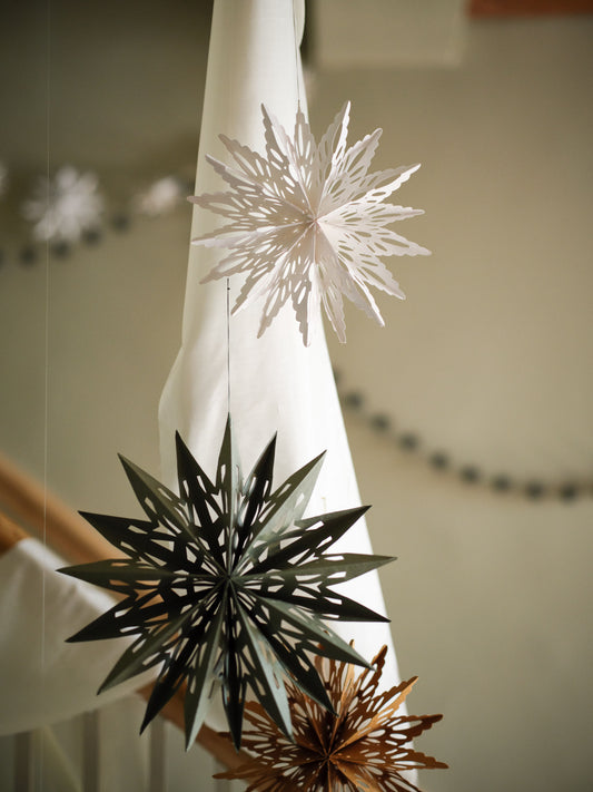 Paper Snowflake | White