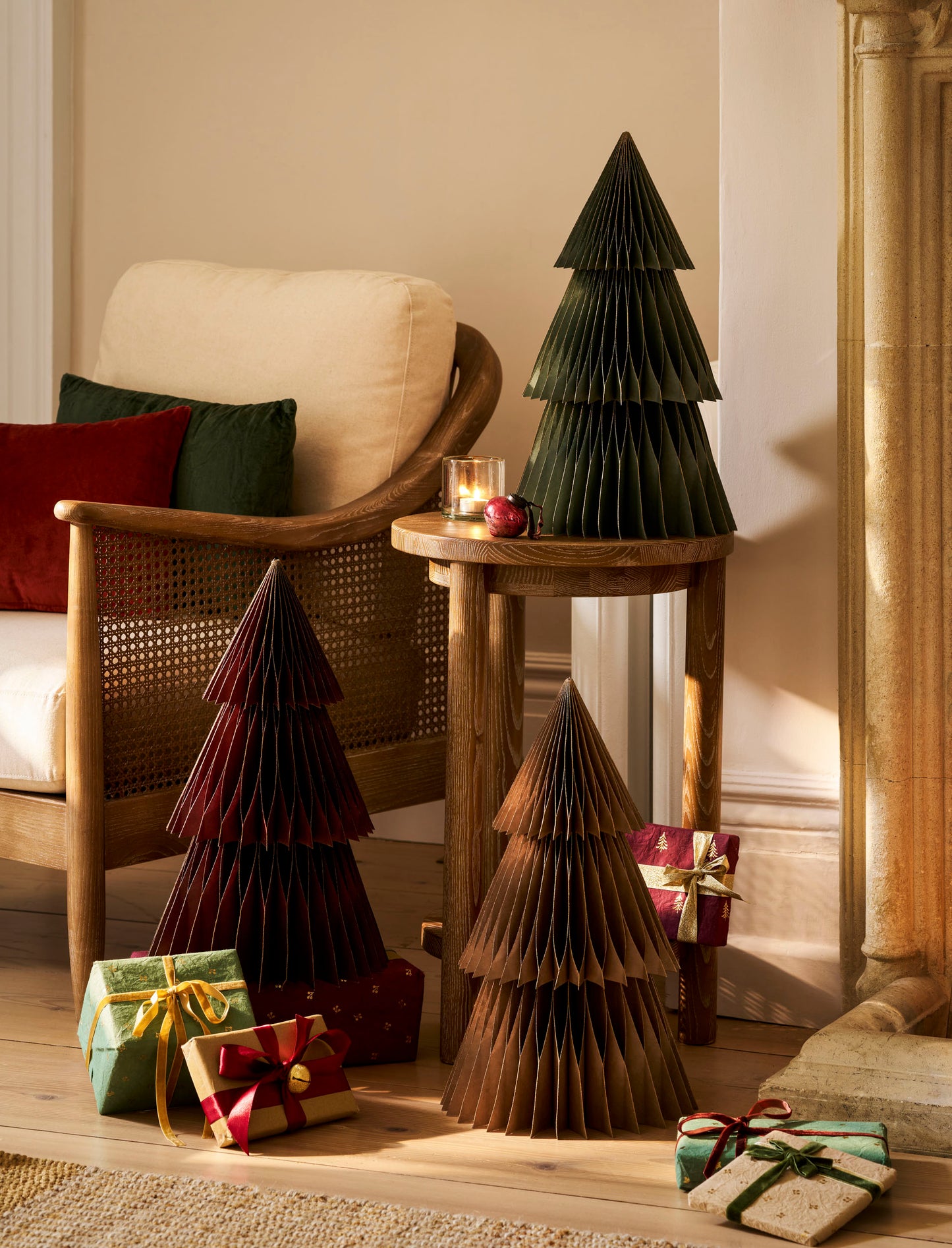 Paper Christmas Tree | Rosemary Gold Large