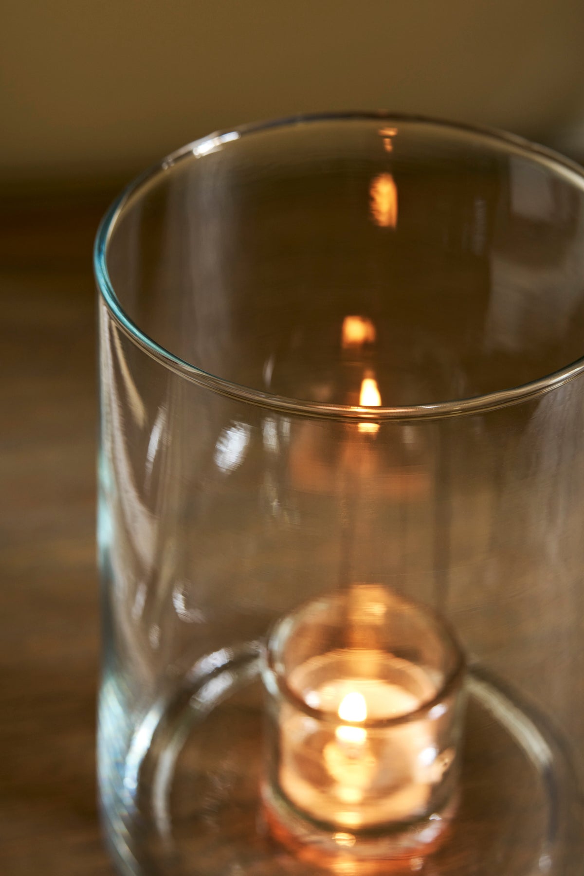 Glass Tealight Holder | Large