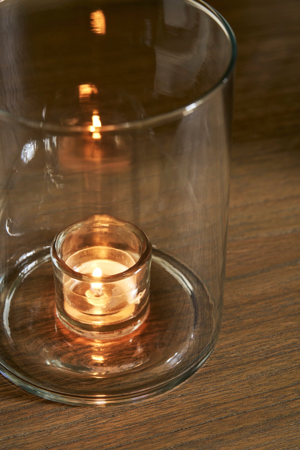 Glass Tealight Holder | Large