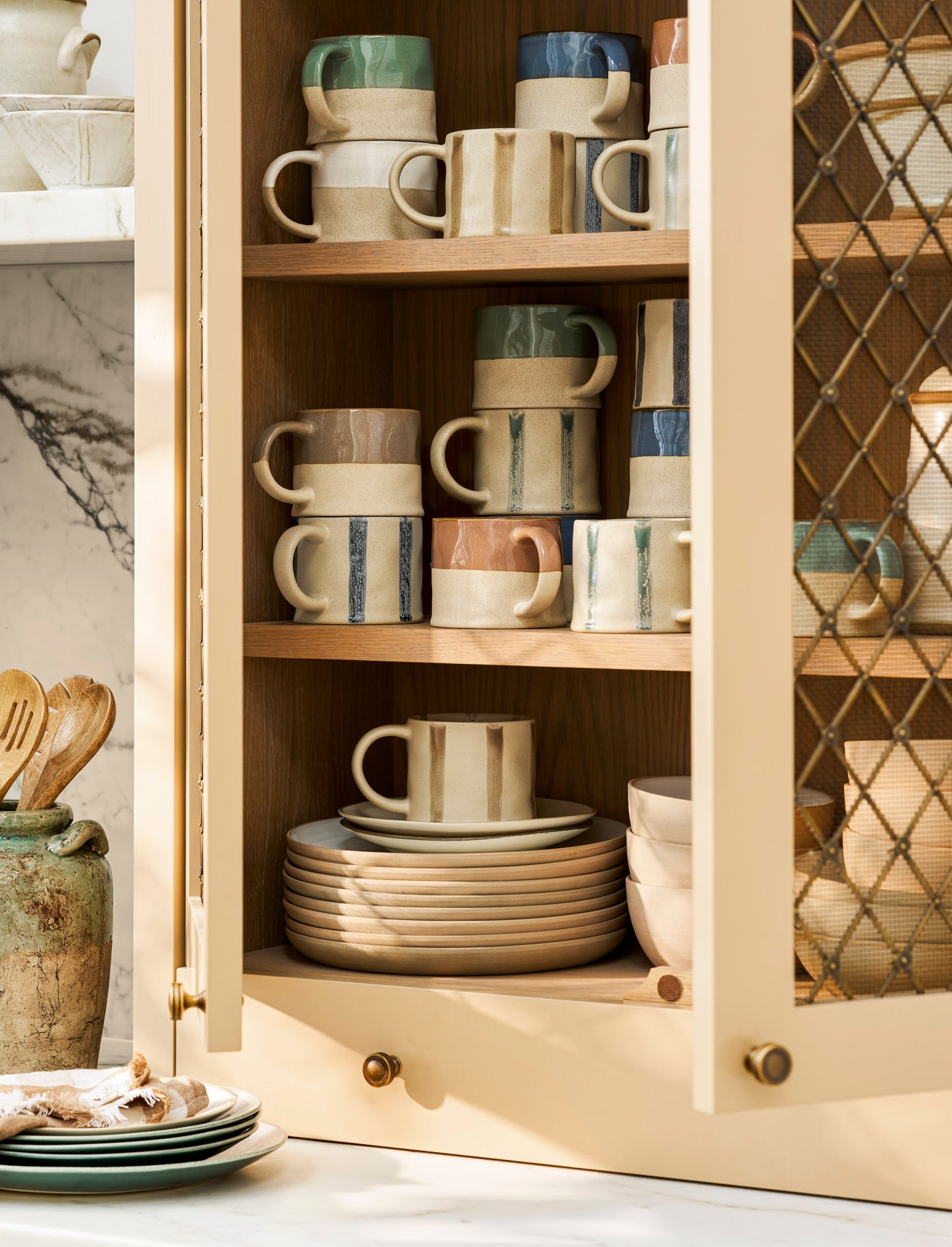 Striped Mug | Truffle