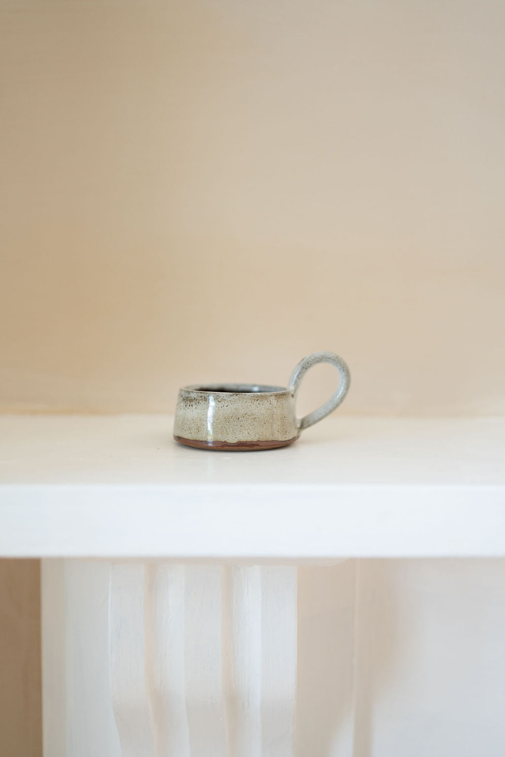 Stoneware Ceramic Candle Holder | Tawny