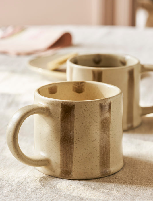 Striped Mug | Truffle