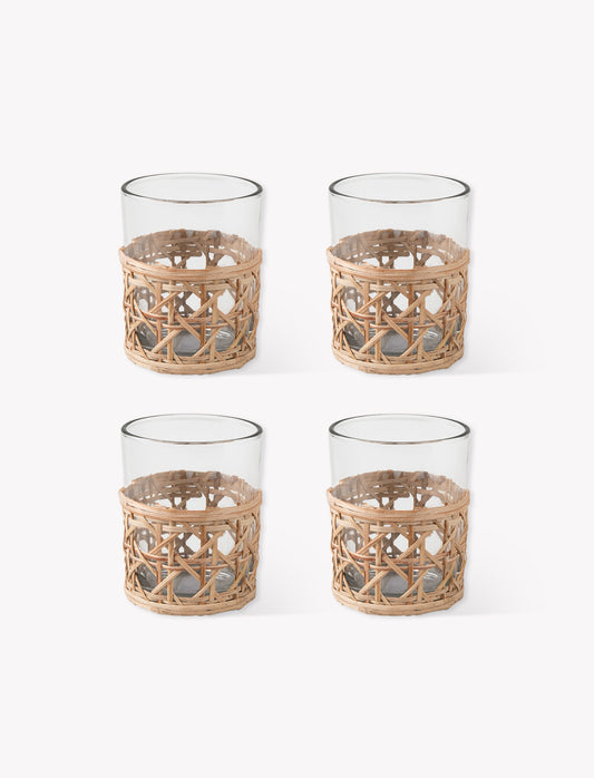 Woven Glass Tumbler