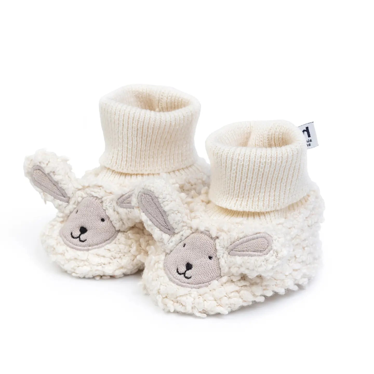 Cotton Knit Baby Slipper Socks | Sheep