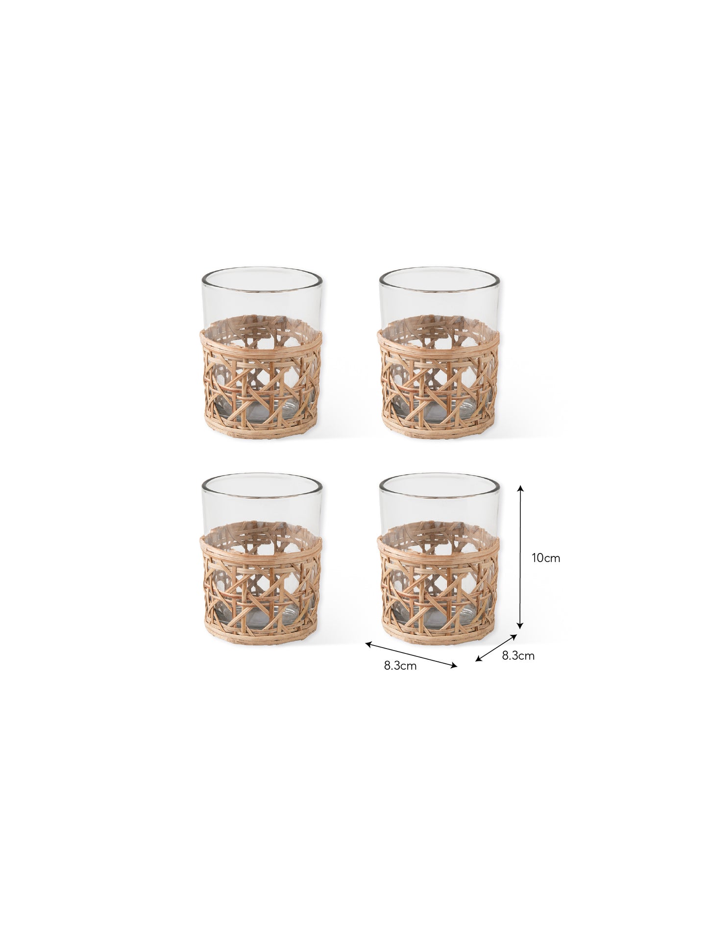 Woven Glass Tumbler