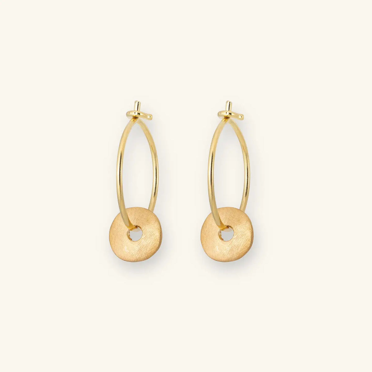 Gold Tolvan Earrings